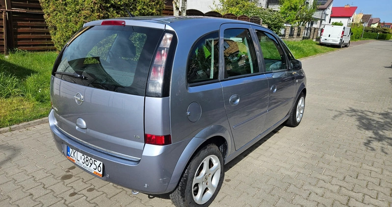 Opel Meriva cena 11900 przebieg: 156000, rok produkcji 2007 z Kołobrzeg małe 37